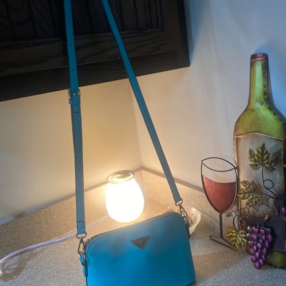 Aqua Blue PRADA Crossbody Purse - Picture 3 of 10